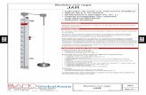 Medidor con regla : JARMedidor con regla •Indicador de nivel con estructura metálica •Altura de 0 a 15 metros ... Medición de nivel para depósitos metálicos con grandes alturas