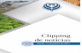 Clipping de notícias€¦ · Desenvolvimento Agrário (Sead), José Ricardo Roseno, assinaram, nesta quarta-feira (11.01), um Termo de Compromisso garantindo a liberação de R$