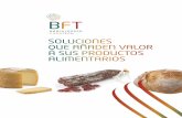 BARCELONESA FOOD TECH SOLUCIONES QUE AÑADEN VALOR A … · mezcla de aditivos e ingredientes alimentarios, preparación de salmueras y asistencia técnica en el desarrollo de formulaciones.