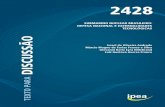 SUBMARINO NUCLEAR BRASILEIRO: DEFESA NACIONAL E ...repositorio.ipea.gov.br/bitstream/11058/8904/1/td_2428.pdf · Submarino Nuclear Brasileiro: defesa nacional e externalidades tecnológicas