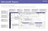 Guia de Introdução...Guia de Introdução É a primeira vez que utiliza o Microsoft Teams? Consulte este guia para aprender as noções básicas. Microsoft Teams Gerir a sua equipa