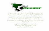 Livro de Resumos - Universidade Federal de Goiás · Artigo - 2.1 Análise do uso de práticas de GSCM em uma fabricante de sucos Artigo - 2.2 A importância das funcionalidades do