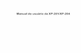 Manual do usuário da XP-201/XP-204 - Magazine · PDF file 2017-10-13 · Manual do usuário da XP-201/XP-204 Seja bem-vindo ao Manual do usuário da impressora XP-201/XP-204. 11.