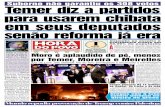 Temer diz a partidos para usarem chibata em seus deputados …horadopovo.org.br/wp-content/uploads/2017/12/HP-Edição... · 2018-08-23 · a denúncia do MP contra Pimentel De acordo