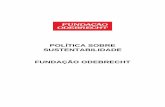 POLÍTICA SOBRE SUSTENTABILIDADE FUNDAÇÃO ODEBRECHT · 2019-04-30 · Política de Sustentabilidade da Fundação Odebrecht 9 4. PROGRAMA DE DESENVOLVIMENTO E CRESCIMENTO INTEGRADO