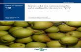Extensão da conservação 142 pós-colheita de peras ‘Yali’ainfo.cnptia.embrapa.br/digital/bitstream/item/... · destinada, no ano de 2016, ao mercado doméstico, sendo exportadas