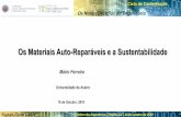 Os Materiais Auto-Reparáveis e a Sustentabilidade · 2018-10-31 · Automotive industry Pre-treatment: inorganic phosphate conversion layer 1-2 mm (increase surface area and corrosion