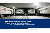 DB Schenker Portugal. Informação de transporte Todos os elementos devem estar em conformidade com as presentes condições da DB Schenker em matéria de informação e comunicação