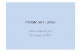 Oficina Plataforma Lattes 2017 - Unesp · informação nos dois campos, mas é necessário para que o Currículo fique completo. EDUCAÇÃO E POPULARIZAÇÃO EM C&T • Há inúmeros