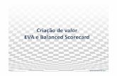 Cria£§££o de valor EVA e Balanced Scorecard EVA, DCF E META DE EVA, DCF E META DE MELHORIAMELHORIADE