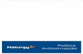 Politica anticorrupcion portugues MARZO 2019 · 2020-05-16 · básicos de um modelo anticorrupção, dando cobertura aos principais riscos ... mentos, presentes, viagens, tretenimen-tos,