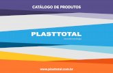 CATÁLOGO DE PRODUTOS - Plasttotal...Perﬁl de alumínio: utilizados na junção, ﬁxação e acabamento das chapas de policarbonato à estrutura. Proporcionam vedação e estanqueidade.