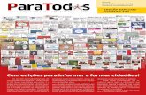 ParaTod s - Tadeu Veneri · anos todos, informando aos nossos leitores e apoiadores sobre nossos projetos, nossas po-sições políticas e se transformou num espaço para compartilhar