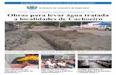 Obras para levar água tratada a localidades de …...Gironda. p. 3 ANO LIV - Cachoeiro de Itapemirim - segunda-feira - 10 de junho de 2019 - Nº 5838 Equipe participa de capacitação