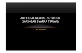 ARTIFICIAL NEURAL NETWORK …...2014/12/01  · ARTIFICIAL NEURAL NETWORK • A network of artificial neurons Characteristics Nonlinear I/O mapping Adaptivity Generalization ability