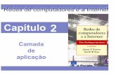 02 Camada de Aplicação - INSTITUTO DE COMPUTAÇÃOripolito/peds/st564/material/... · 2013-05-10 · Serviços dos protocolos de transporte da Internet. 2 ©205byPe ars onEducti
