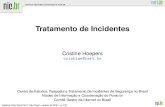 Tratamento de Incidentes - CERT.br · 2011-01-26 · Tratamento de Incidentes Cristine Hoepers cristine@cert.br Centro de Estudos, Resposta e Tratamento de Incidentes de Seguranc¸a