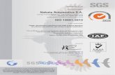 Sem título-1...;sGscs Certificate BR12/?220 z , Nakata Automotiva S.A. Avenida Fukuichi Nakata, 45í , 09Påvilhãó C, Piraporinha Diadema; sp.09950400, Brasil