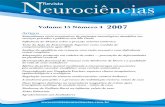 Neurociências Revista › edicoes › 2007 › RN 15 04.pdf · 2012-02-24 · Artigos Neurociências ISSN 0104-3579 Volume 15 Número 4 2007 Revista Antecedentes sócio-econômicos