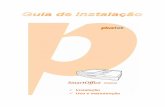 Instalação Uso e manutenção - Plustekdownloads.plustek.com › downloads › english › user_guide › PN2040_gui… · Azul O scanner está ligado, pronto para digitalizar as