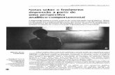 Notas sobre o fenômeno depressão a partir de uma ...pepsic.bvsalud.org/pdf/pcp/v17n2/02.pdf · exemplo, Beck, Rush, Shaw & Emery 1979/1982; Jarrett e Nelson, 1987). Esse entendiment