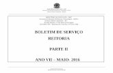 Portarias & Boletins de Serviço - MAIO- 2016portarias.ifc.edu.br/.../05.-Ano-VII-Maio-2016-Parte-II.pdf2016/06/05  · ANO VII – MAIO- 2016 Instituto Federal Catarinense Boletim