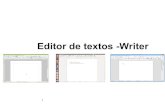 Editor de textos -Writer - armandohage.suaforcamotriz.com.br€¦ · 8 Menus Arquivo O menu arquivo mostra os botões padrões que constam no Microsoft, o que torna muito fácil a