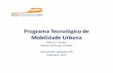 Programa Tecnológico de Mobilidade Urbana...1977-Porto Alegre 1980 Feira de Hannover Linha do Tempo 1983-Porto Alegre 1989 –Jacarta, Indonésia Parecer MCT -2004 “...o Aeromóvel