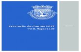 Prestação de Contas 2017 - Reguengos de Monsaraz · Ponto do POCAL 1 Caraterização da entidade 12 8.1 2 Ata da reunião dos órgãos executivo e deliberativo 30 - 3 Balanço 1