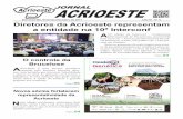 JORNAL ACRIOESTE · Jornal Acrioeste - Barreiras-Bahia, Setembro/Outubro de 2017 ANO 09 - Nº 13 03 A 10ª edição da Interconf - Conferência Internacional de Pecuaristas, promovida
