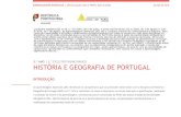 5.º ANO | HISTÓRIA E GEOGRAFIA DE PORTUGAL · 2018-10-31 · Localizar Portugal continental e insular, em relação a diferentes espaços geográficos (Península Ibérica, Europa,