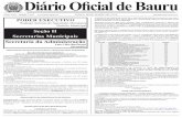DIRIO OFICIAL DE BAURU 1 Diário Oficial de Bauru · ANO XXI - Edição 2.653 TERÇA, 08 DE MARÇO DE 2.016 DISTRIBUIÇÃO GRATUITA ... 5º ANDREIA DE ANDRADE OLIVEIRA MARTINS 247