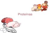 Proteínas - tecnologiaemalimentos.webnode.com.br · Proteínas São polímeros constituídos de alguns dos 21 diferentes aminoácidos interligados por ligações peptídicas. H 3