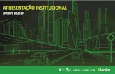 APRESENTAÇÃO INSTITUCIONAL - Amazon S3...Gestão de Frotas 2005 Oferta pública de ações -IPO Market Cap US$295 milhões 2014 Início da transformação digital ... ramp-up de