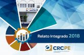 2018 - CRCPEresultados, em um ano em que o CRCPE investiu em projetos para a construção de sua nova Sede. O período a que se referem os dados e informações apresentadas vai de