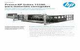 Prensa HP Scitex 15500 para materiais corrugados · • Otimize o desempenho da prensa com o HP Scitex Print Care e o Analisador de produção HP SmartStream. Melhore a produtividade