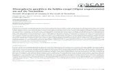Divergência genética de feijão ‑caupi (Vigna unguiculata ... · Sousa et al. Divergência genética de feijão‑caupi ( Vigna unguiculata) no sul do Tocantins421 dm‑3; V=