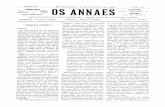 Rio de Janeiro, 16 de Fevereiro de 1905 OS ANNAES · ANNO II Rio de Janeiro, 16 de Fevereiro de 1905 >um. 19 ASSIGHATORAS ANNO '20$000 SEMESTRE 12$000 Numero avulso, 500 rs. OS ANNAES