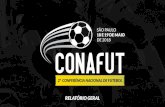 RELATÓRIO GERAL - CONAFUT - Conferência Nacional de Futebol › relatorio-CONAFUT-2018.pdf · Marcone Barbosa, eleito melhor Executivo de Marketing de clubes de 2017, posa com troféu.