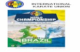 INTERNATIONAL KARATE UNION - Mundial de Karatê 2019mundial-fortaleza-2019.ceebkarate.com.br/wp-content/uploads/2019/… · 1.4- A classificação geral se dará pelo modelo olímpico