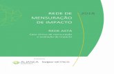 REDE DE 2018 MENSURAÇÃO DE IMPACTO · 2018-11-28 · implementação da avaliação de impacto, com foco no mapeamento dos principais pontos de decisão, alavancadores e desafios.