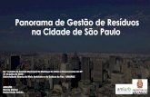 Panorama de Gestão de Resíduos na Cidade de São Paulo › cidade › secretarias › upload › APRE… · Universidade Aberta do Meio Ambiente e da Cultura de Paz ... A usina