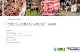 DIOXIN SYMPOSIUM Toxicologia das Dioxinas e Furanos · contaminação leite e ovelhas Metais Pesados –Cd (fertilizantes), Pb (industrial, poluição urbana), ... de alguns herbicidas