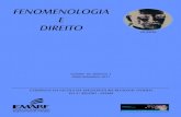 miolo fenomenologia vol 10 n 1 2017 - EMARF · Cadernos da EMARF, Fenomenologia e Direito, Rio de Janeiro, v.10, n.1, p.1-182, abr./set.2017 13 ApreSentAção Neste volume se reuniram