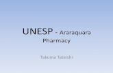 UNESP Araraquara Pharmacyweb.tuat.ac.jp/~iaeste/report/slide_tateishi.pdf参加動機 ケニアでのAIESEC インターンを終えて 4年生から研究室だけれど、 就活か大学院か決める前に