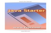 Curso Java Starter - WordPress.com · Curso Java Starter Apresentação O Curso Java Starter foi projetado com o objetivo de ajudar àquelas pessoas que têm uma base de lógica de
