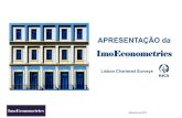 APRESENTAÇÃO da - ImoEconometrics IMOE... · Lisbon Chartered Surveys 3 Quem Somos A ImoEconometrics presta serviços especializados em consultoria imobiliária, compreendendo o