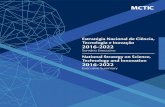 Estratégia Nacional de Ciência, Tecnologia e Inovação 2016 ... · A Estratégia Nacional de Ciência, Tecnologia e Inovação (ENCTI 2016-2022) propõe a instauração de um paradigma