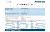 CERTIFICADO - SBIS...CERTIFICADO A Sociedade Brasileira de Informática em Saúde SBIS certifica que o – sistemaabaixo identificado apresentou conformidade aos requisitos mandatórios[1]