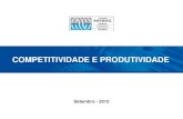 COMPETITIVIDADE E PRODUTIVIDADEcnd.fgv.br/sites/cnd.fgv.br/files/Mario Bernardini.pdf · Causas, as mais diversas, tem sido apontadas como responsáveis por nossa falta de competitividade,